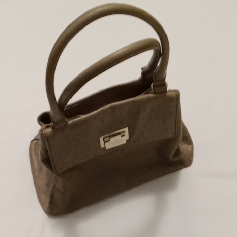 Kate Spade Ostrich Leather Satchel